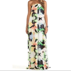 Show Me Your Mumu Watercolor Serena Maxi Dress
